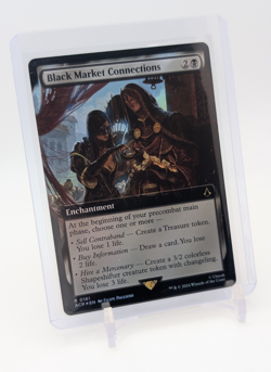 MTG - Black Market Connections - FOIL Extended Art #161 UB: Assassin's Creed LP - Image 1