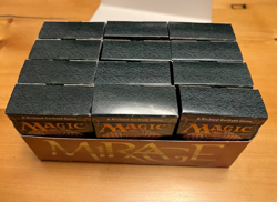 Empty MTG Mirage Booster Display Box & Tournament Packs - Image 2
