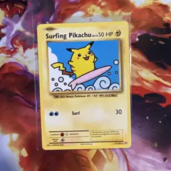 Pokemon Pikachu TCG Surfing Evolutions Card 111/108 Regular Secret Rare - Image 1