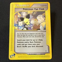 Pokemon Fan Club 130/147 Aquapolis Regular Ereader - Image 1
