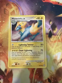 Manectric 28/123 - Non-Holo Rare Mysterious Treasures LP 2007 Pokemon Card - Image 1