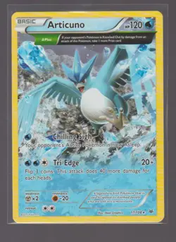 ARTICUNO 17/108 RARE ROARING SKIES POKEMON NEAR MINT - Image 1