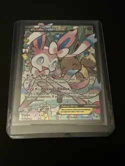 Pokemon TCG Sylveon EX Full Art RC32/RC32 Radiant Collection NM Condition - Image 1