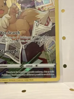 Pokemon TCG Eevee Brilliant Stars Trainer Gallery TG11/TG30 Ultra Rare Full Art - Image 4