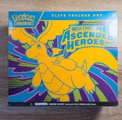 Pokemon Elite Trainer Box Mega Evolution Ascended Heroes Dragonite English TCG - Image 1