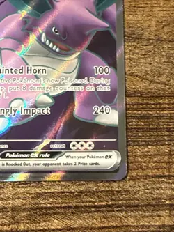 Team Rocket's Nidoking ex 216/182 Ultra Rare Destined Rivals Pokemon NM - Image 4