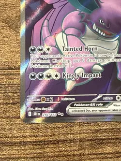 Team Rocket's Nidoking ex 216/182 Ultra Rare Destined Rivals Pokemon NM - Image 5