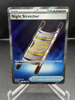 Night Stretcher 173/132 Ultra Rare Full Art - Mega Evolution MEG Pokemon NM 173/ - Image 1