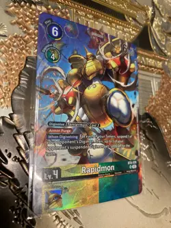 Digimon Card Game BT8-039 SR Rapidmon Alternate Art - Image 1