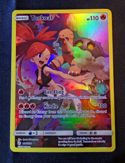 Pokemon Torkoal 237/236 Cosmic Eclipse Secret Rare - Image 1