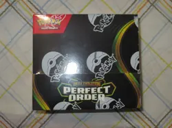 Pokemon TCG Mega Evolution Perfect Order Box Sealed - Image 1
