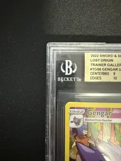 Pokemon Gengar #TG06 Lost Origin Trainer Gallery BGS 9.5 Gem Mint - Image 3
