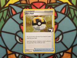 Ultra Ball - 146/159 - **SWIRL** - Play! Pokemon Prize Pack Series - Cosmo Holo - Image 1