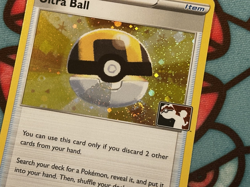 Ultra Ball - 146/159 - **SWIRL** - Play! Pokemon Prize Pack Series - Cosmo Holo - Image 3
