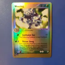 Pokemon Weezing 24/109 EX Ruby & Sapphire (Reverse Holo), NM-M - Image 1