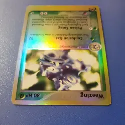 Pokemon Weezing 24/109 EX Ruby & Sapphire (Reverse Holo), NM-M - Image 3
