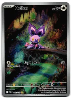 Noibat 169/159 - 🌊 Journey Together Illustration Rare Pokemon TCG 🖤 - LP - Image 1