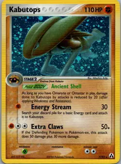 Kabutops 7/92 Holo Rare Legend Maker Pokemon Holo Lightly Played - Image 1