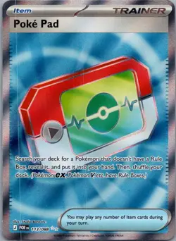 Poke Pad 113/088 Ultra Rare Perfect Order Pokemon Holo Near Mint - Image 1