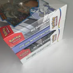 Pokemon Box Set Reshiram Ex, Archaludon Ex, Melmetal Ex Black Kyurem Ex SEALED - Image 2
