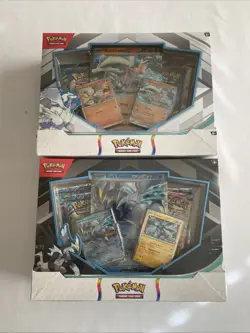 Pokemon Box Set Reshiram Ex, Archaludon Ex, Melmetal Ex Black Kyurem Ex SEALED - Image 3