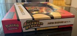 Pokemon TCG Mega Evolution ASCENDED HEROES Mega EMBOAR ex Box - Factory Sealed - Image 3