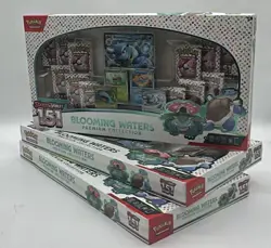 Pokemon TCG Scarlet Violet 151 Blooming Waters Premium Collection Factory Sealed - Image 1