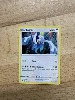 Lugia 132/185 Holo Rare Vivid Voltage Pokemon Holo Near Mint - Image 1