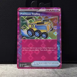 Precious Trolley Pokemon • Surging Sparks ACE SPEC Rare • 185/191 Near Mint - Image 1