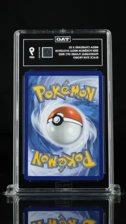 Mega Charizard X EX (023) Me: Mega Evolution Black Star Promo Pokemon TAG 9 - Image 2