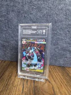 Mega Charizard X EX (023) Me: Mega Evolution Black Star Promo Pokemon TAG 9 - Image 4