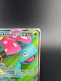 Pokemon - Venusaur & Snivy GX Full Art - 210/236 - Cosmic Eclipse - NM - Image 3
