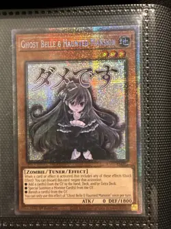 Ghost Belle & Haunted Mansion 1st Edition Starlight Rare RA05-EN092 Yu-Gi-Oh! - Image 1