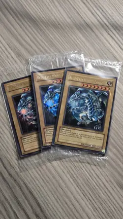 Yu-gi-oh Swedish Promo Blue Eyes White Dragon JMP-001 Ultra Rare NM/MINT Sealed - Image 1