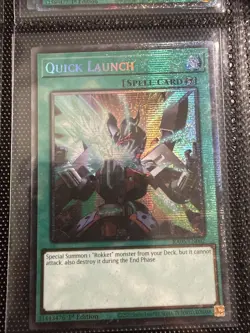 Quick Launch (Starlight Rare) RA05-EN062 Rarity Collection 5 1st Edition - Image 1