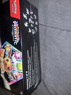 Pokemon TCG: Prismatic Evolutions Surprise Box Case | 4 Packs & 1 Promo Card - Image 5
