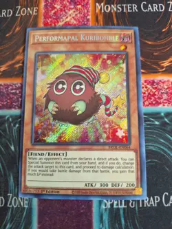 Yu-Gi-Oh! TCG Performapal Kuribohble BROL-EN064 Secret Rare 1st Edition NM - Image 1