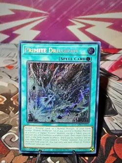 Yu-Gi-Oh! Primite Drillbeam BLMM-EN173 Secret Rare 1st Edition NM - Image 1
