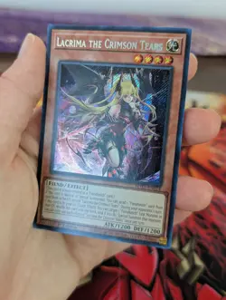 Lacrima the Crimson Tears - ROTA-EN014-Secret Rare-1st Edition-Yugioh! - Image 3
