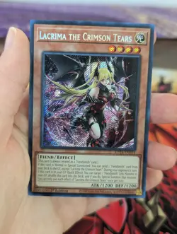 Lacrima the Crimson Tears - ROTA-EN014-Secret Rare-1st Edition-Yugioh! - Image 4