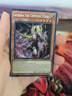 Lacrima the Crimson Tears - ROTA-EN014-Secret Rare-1st Edition-Yugioh! - Image 5