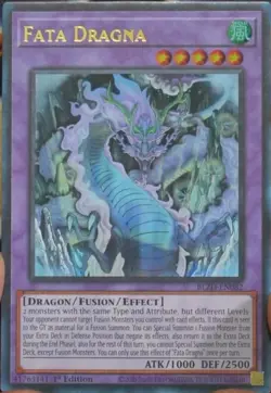 In-Hand! BLZD-EN082 Fata Dragna Ultra Rare 1st Edition YuGiOh - Image 1