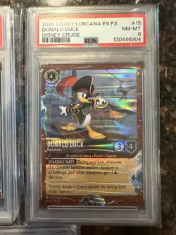 Lorcana Disney Cruise Promo EN P3 Set #13,14,15,16,17 PSA 10 - Image 4