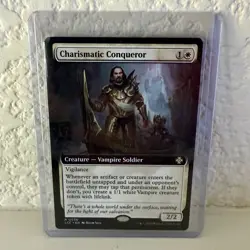 MTG Charismatic Conqueror (Extended Art): the Lost Caverns of Ixalan Regular - Image 1