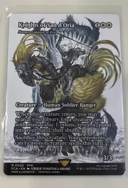 Knights of San d'Oria - Ranger-Captain of Eos - Showcase M MTG Final Fantasy: - Image 1