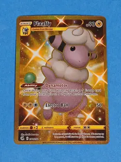 Pokemon Sword & Shield Fusion Strike Flaaffy 280/264 Gold Secret Rare - Image 1