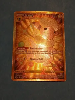 Pokemon Sword & Shield Fusion Strike Flaaffy 280/264 Gold Secret Rare - Image 3