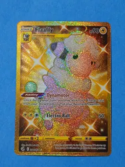 Pokemon Sword & Shield Fusion Strike Flaaffy 280/264 Gold Secret Rare - Image 4