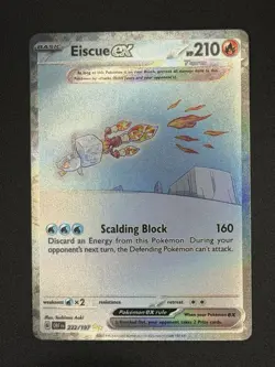 Pokemon Obsidian Flames - Eiscue ex Special Illustration Rare 222/197 - Image 1