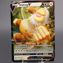 Slaking V 058/078 Holo Ultra Rare Pokemon GO NM - Image 1